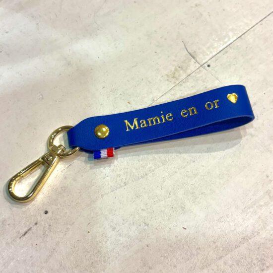 PORTE CLES MAMIE EN OR