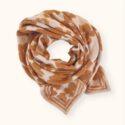 FOULARD LATIKA FLORA BOLD ORANGE - APACHES
