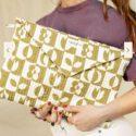 POCHETTE D'ORDINATEUR OHAS DAMIER TOBACCO - APACHES