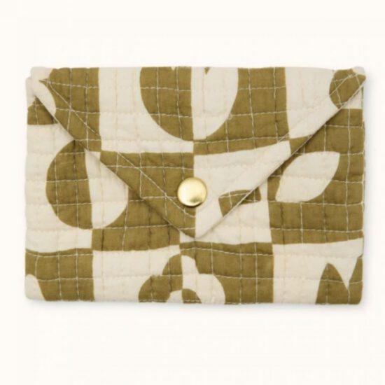 ENVELOPPE RAVI DAMIER TOBACCO - APACHES