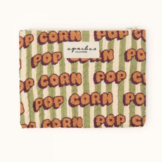 POCHETTE MANA POP CORN OLIVE - APACHES