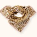 FOULARD MANIKA MOSAÏC TOBACCO - APACHES
