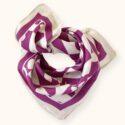 FOULARD VANIKA DAMIER FUCHSIA - APACHES