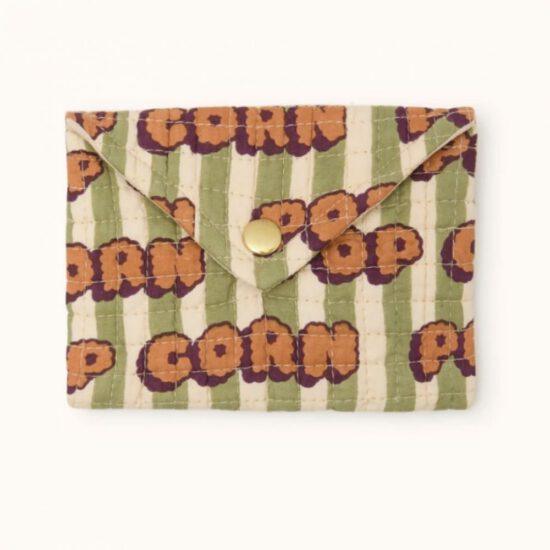 ENVELOPPE RAVI POP CORN OLIVE - APACHES