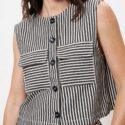 GILET SADET CHOCOLAT - FRNCH