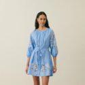 ROBE RINALA BLUE - LOUISE MISHA