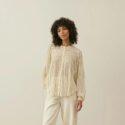 BLOUSE JALLY SNOW SAND - LOUISE MISHA