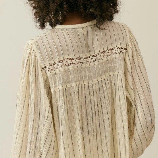 BLOUSE JALLY SNOW SAND - LOUISE MISHA – Image 3