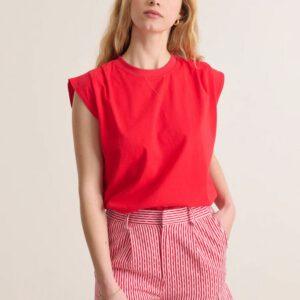 TSHIRT VIVI ROUGE - GARANCE