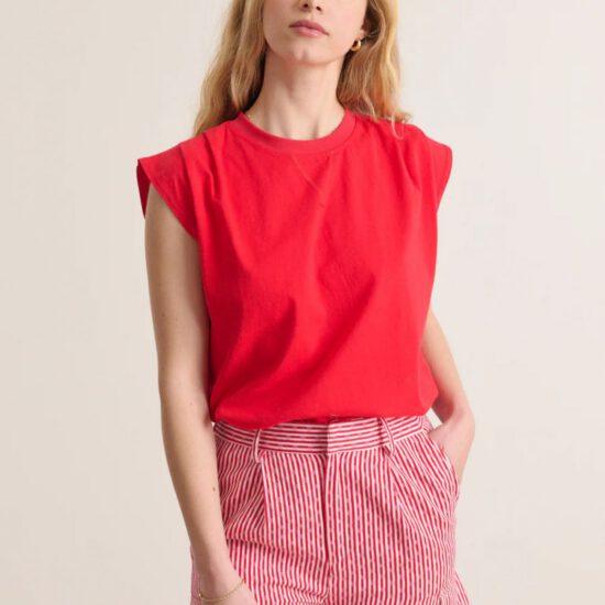 TSHIRT VIVI ROUGE - GARANCE