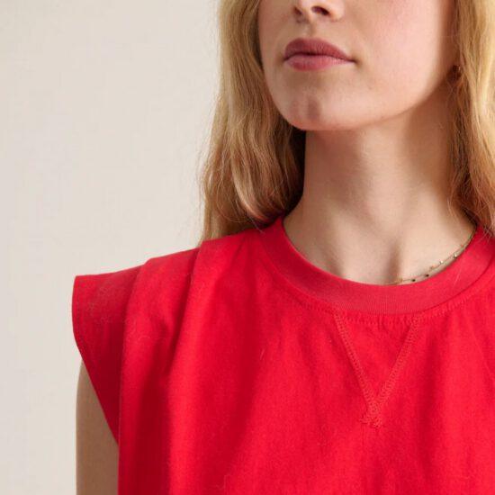TSHIRT VIVI ROUGE - GARANCE – Image 2