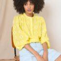BLOUSE KETTY JAUNE - GARANCE