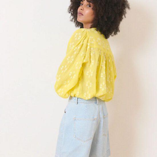 BLOUSE KETTY JAUNE - GARANCE – Image 2