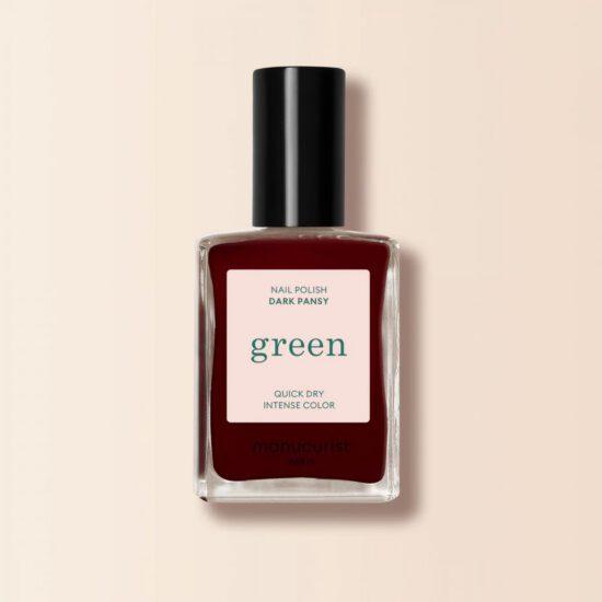 VERNIS GREEN DARK PANSY - MANUCURIST
