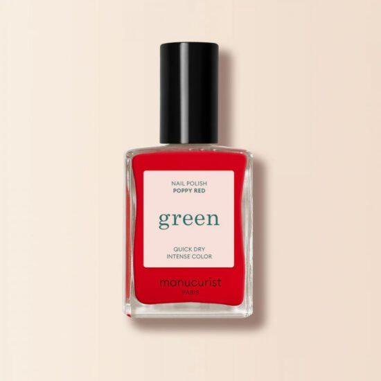VERNIS GREEN POPPY RED - MANUCURIST