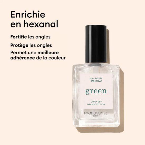 VERNIS GREEN NEW BASE COAT - MANUCURIST – Image 2