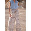 PANTALON PRINCE BLANC CASSE