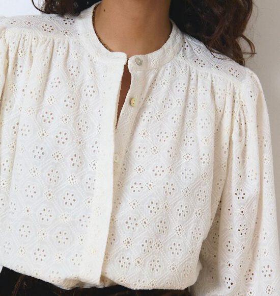 BLOUSE KETTY ECRU*