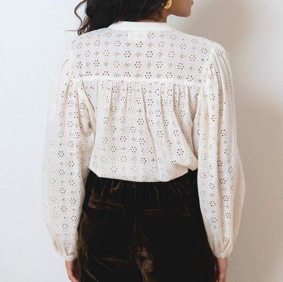 BLOUSE KETTY ECRU* – Image 4