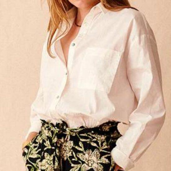 CHEMISE SESAME BLANC – Image 4