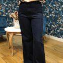 JEANS WIDE FAUVE INDIGO