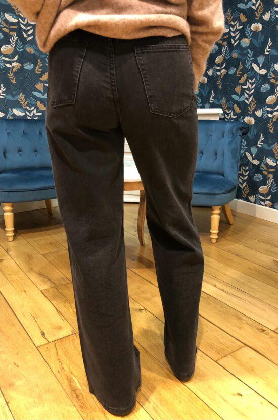 JEANS WIDE FOREST BLACK – Image 3