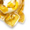 BIG FOULARD LATIKA "FLORA BOLD" CITRON – Image 3