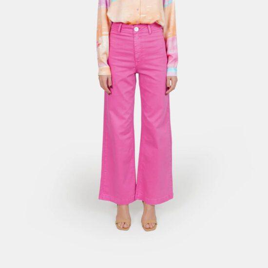 JEANS  FAUVE FUSHIA – Image 2