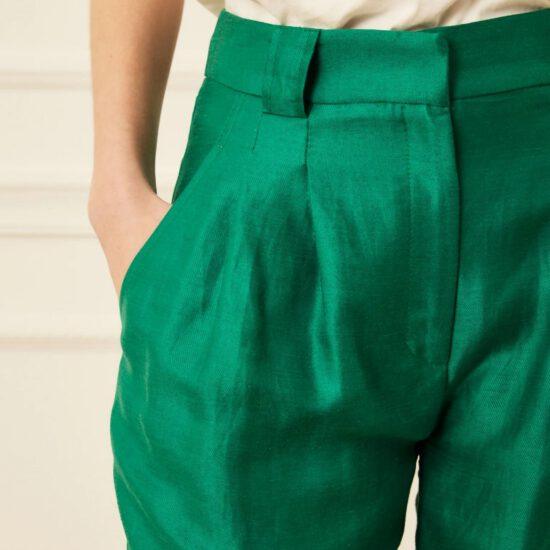 PANTALON PASSIONNEE VERT – Image 2