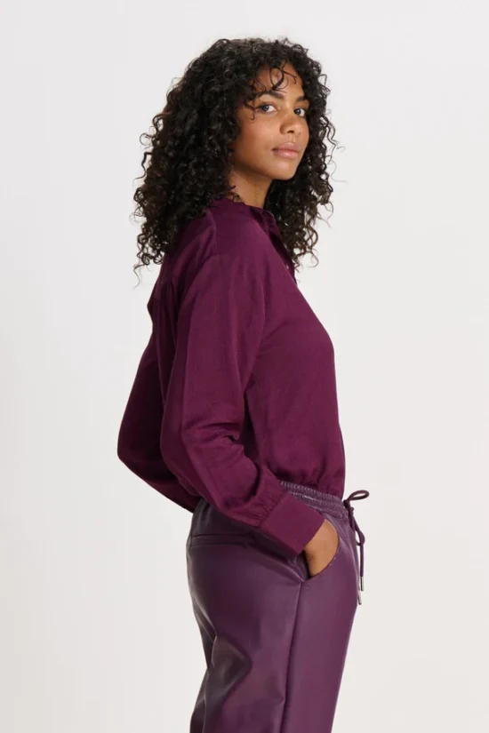 BLOUSE MILLY WINTERBLOOM PURPLE – Image 4
