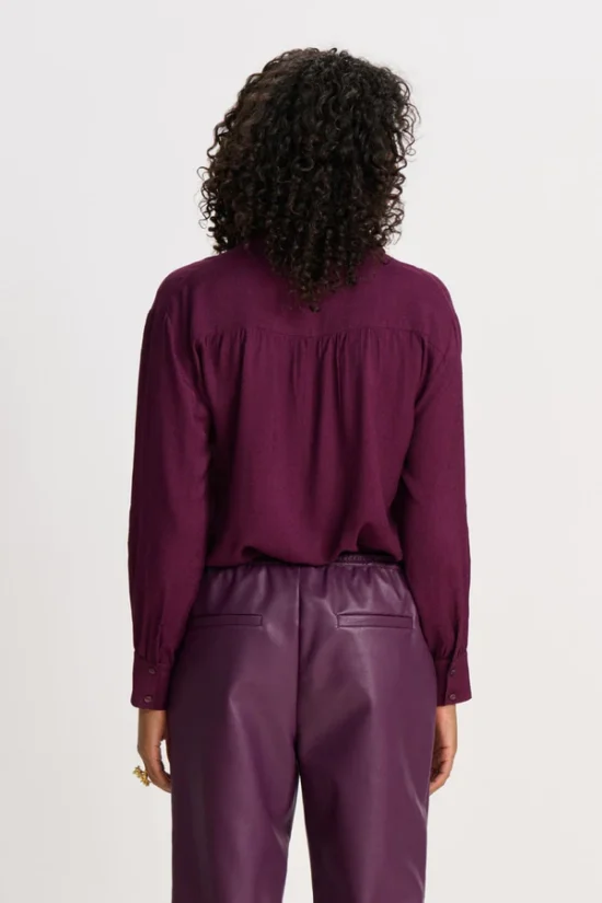 BLOUSE MILLY WINTERBLOOM PURPLE – Image 5