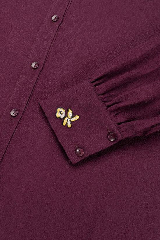 BLOUSE MILLY WINTERBLOOM PURPLE – Image 6