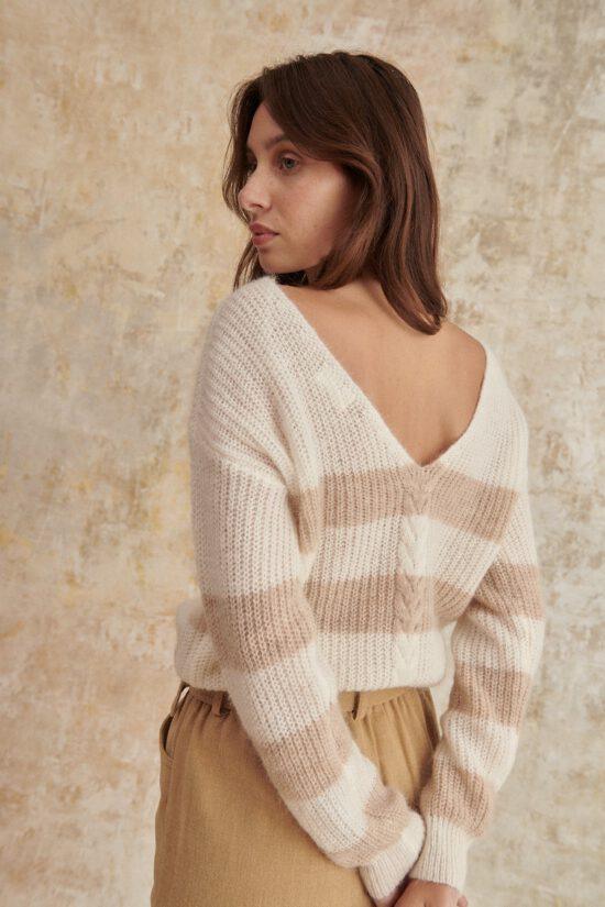 PULL MINUIT ECRU – Image 4