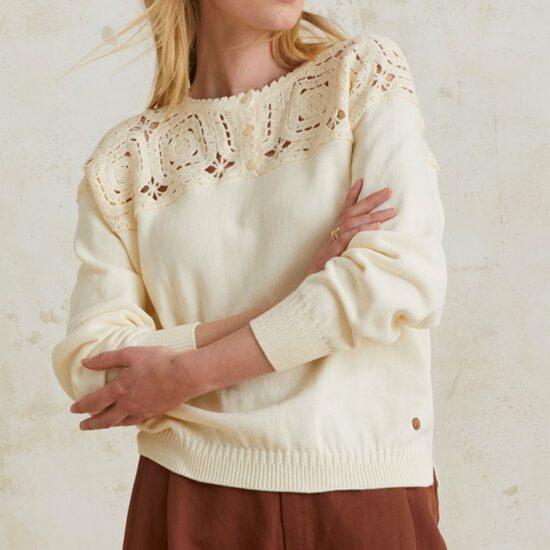 PULL SAILOR ECRU – Image 2