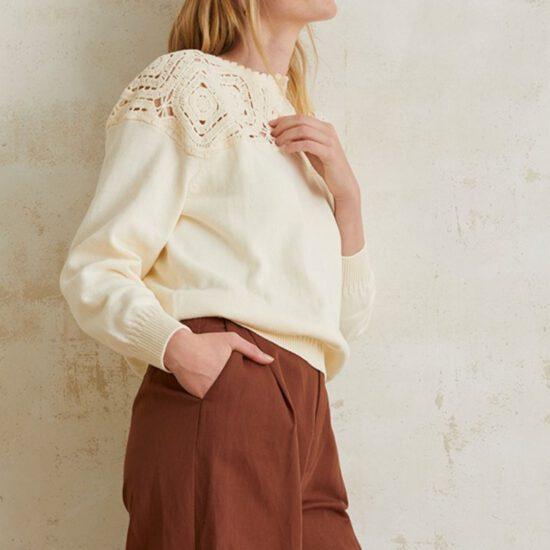 PULL SAILOR ECRU – Image 4