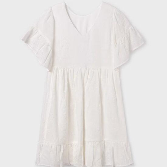 ROBE FLORA BLANC – Image 3
