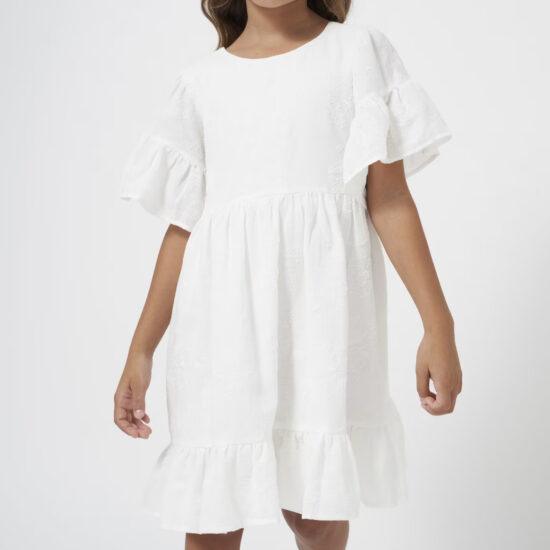 ROBE FLORA BLANC – Image 5