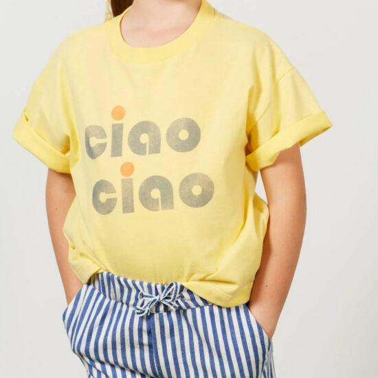 T-SHIRT CIAO JAUNE - ARSENE ET LES PIPELLETTES – Image 2