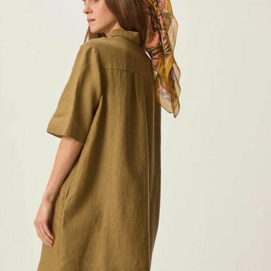 ROBE ROBINSON OLIVE - DES PETITS HAUTS – Image 2