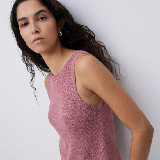 TOP LIMA42 VIEUX ROSE - YERSE – Image 2