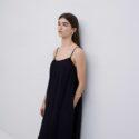 ROBE CAMELIA42 BLACK - YERSE