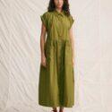ROBE CHEMISE WAREN OLIVE - HOD
