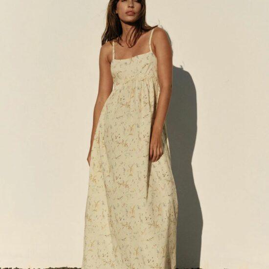 ROBE HELENA VANILLE - INDI&COLD