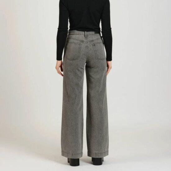 JEANS FLEURE GREY GANSE - F.A.M – Image 2
