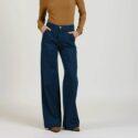 JEANS FRANCINE NAVY - F.A.M