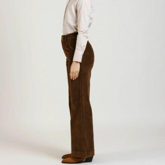 JEANS FAUSTINE CHOCO - F.A.M – Image 3