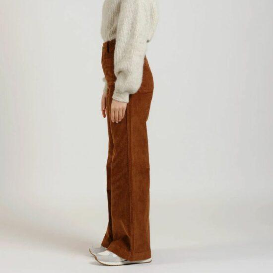 VELOURS FAUVE CARAMEL  - F.A.M – Image 3