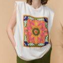 T-SHIRT AUTOCHTONE CREME - LOUIZON