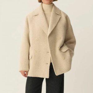 MANTEAU YZIA CREME - DES PETITS HAUTS