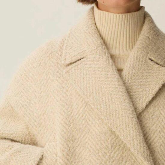 MANTEAU YZIA CREME - DES PETITS HAUTS – Image 2
